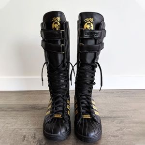 Original Adidas Missy Elliot Remix 3 Stripe Boots